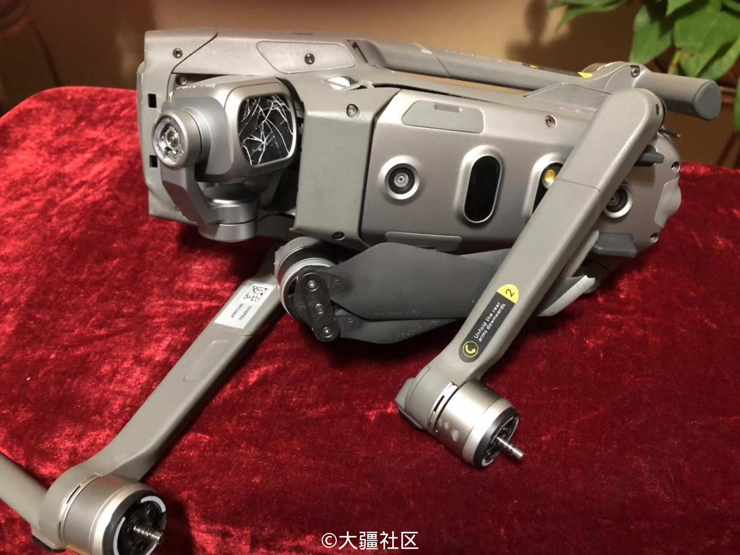 版主,御2pro机体炸机损坏严重怎么处理-产品-大疆社区