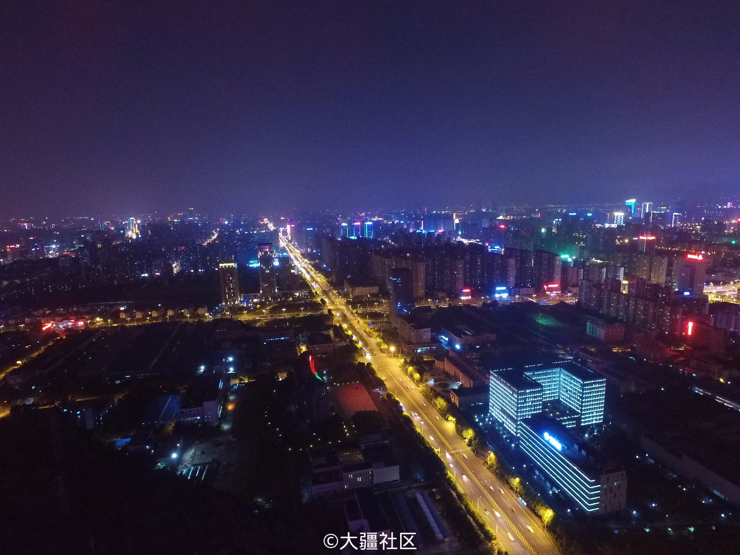 合肥黄山路夜景随拍