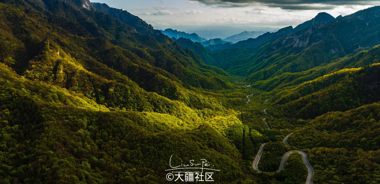 【陝西·大秦嶺】初夏航拍